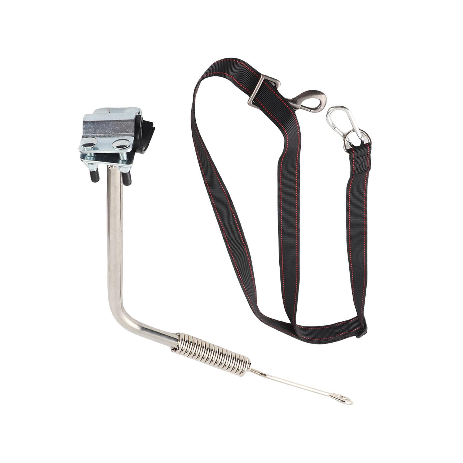Zerodis Laisse de Vélo pour Chien, Mains Libres, Laisse d'exercice pour Chien avec Ressort Absorbant Les Chocs, Libération Rapide pour Les Exercices en Plein Air, la Course et