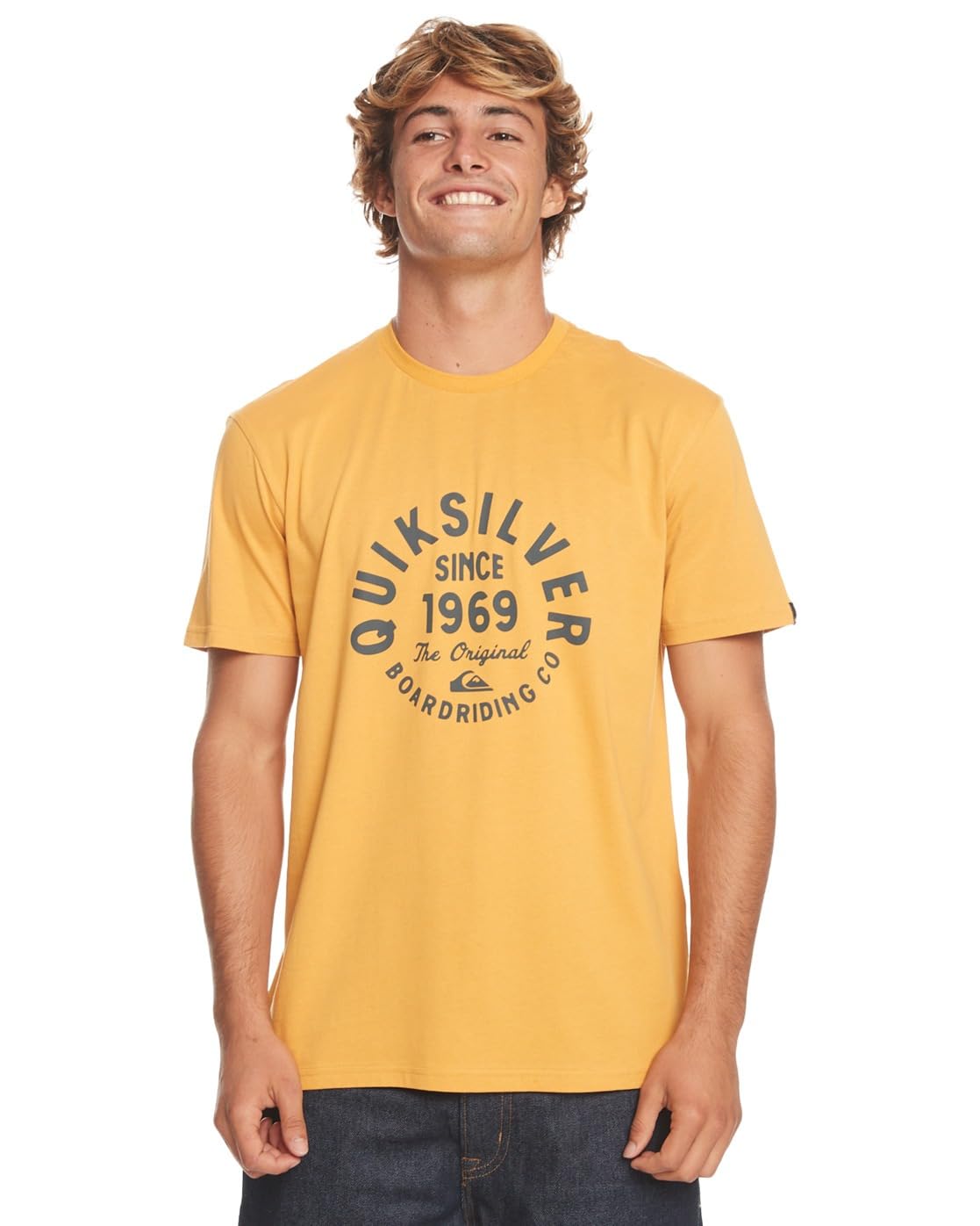 Quiksilver Circled Script - T-Shirt for Men