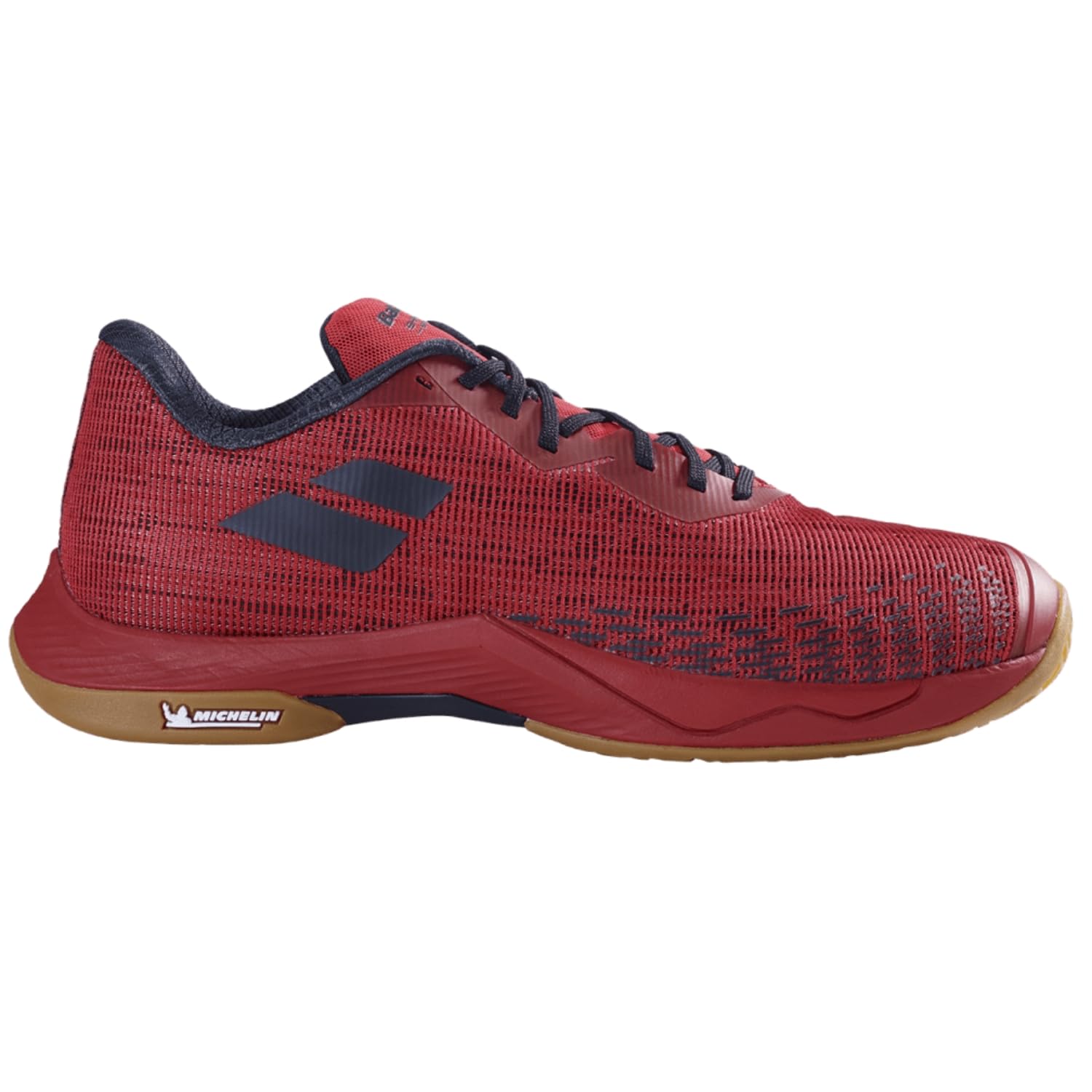 Babolat Shadow Spirit 2 - Zapatos de bádminton para hombre, ideales para bádminton, squash, tenis de mesa, voleibol, amortiguación dinámica, peso ligero, cómodo, transpirable y flexible