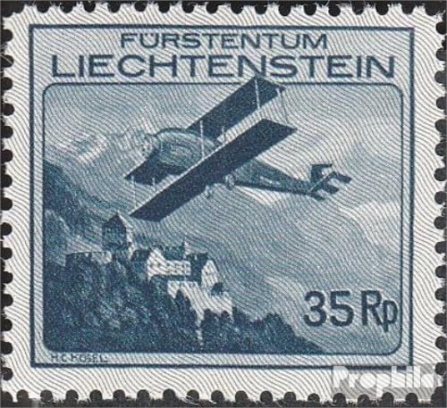 Liechtenstein 111 with Hinge 1930 Aircraft (Stamps for Collectors) Airplanes/Balloons/Zeppelins/Aviation