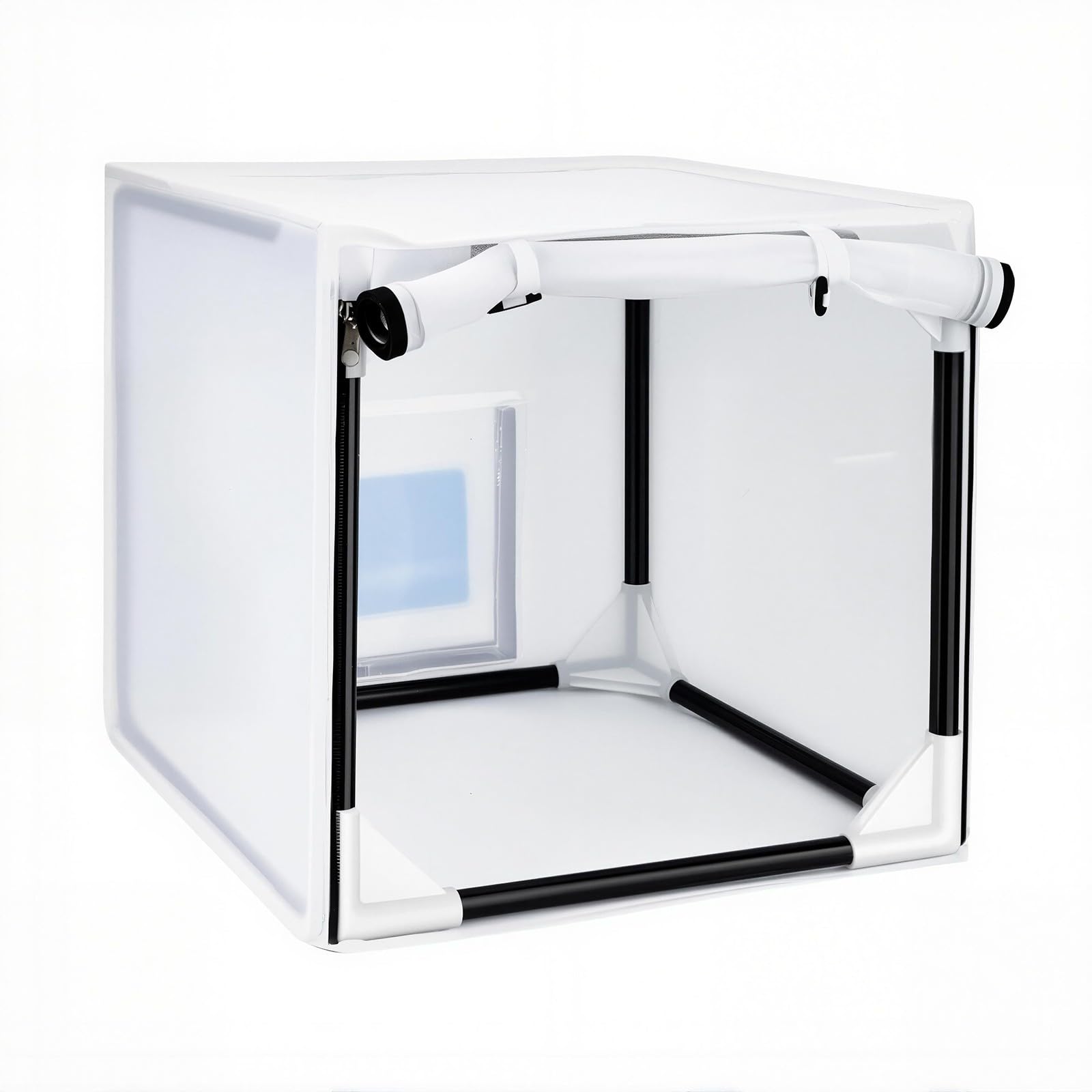 DIYer Sprayer Painting Equipment Airbrushes Paint Sprayer Booth, with Filter & Curtain for Indoor Outdoor Applications Airbrushes Paint Booth for Indoors