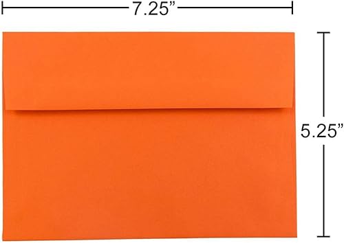 Miniatura 8 de JAM Paper, sobre para invitación de papel reciclado, color amarillo fuerte, 4 tamaños, 50 por Paquete