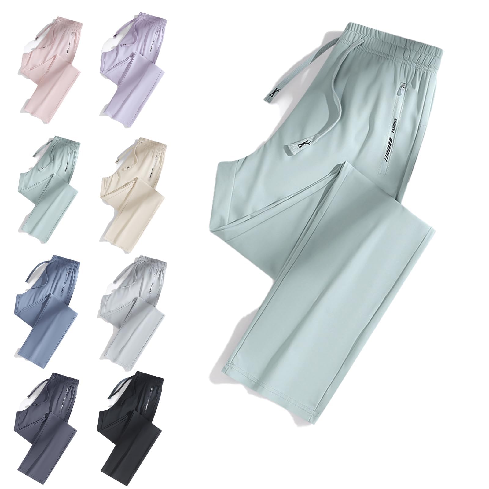 Unisex Ultra Stretch Quick Drying Pants Women, Lightweight Hiking Pants Running Active Jogger Pant