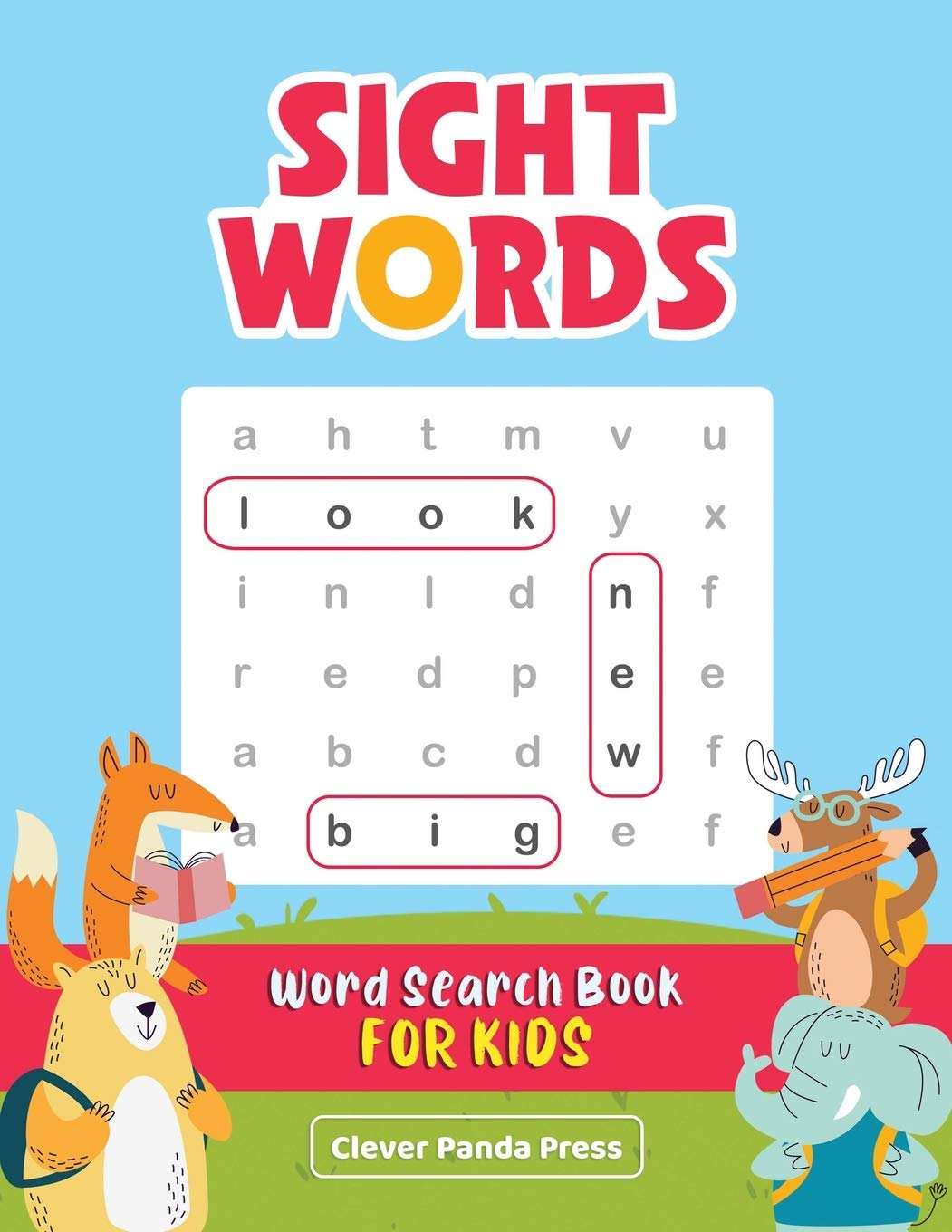 Sight Words: Word Search Book for Kids