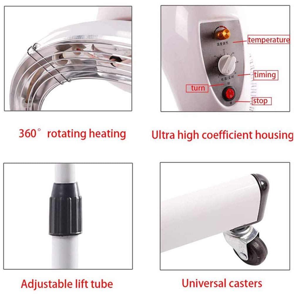 Amazon.co.jp : 専門の軌道を回る赤外線乾燥のフードのヘアー