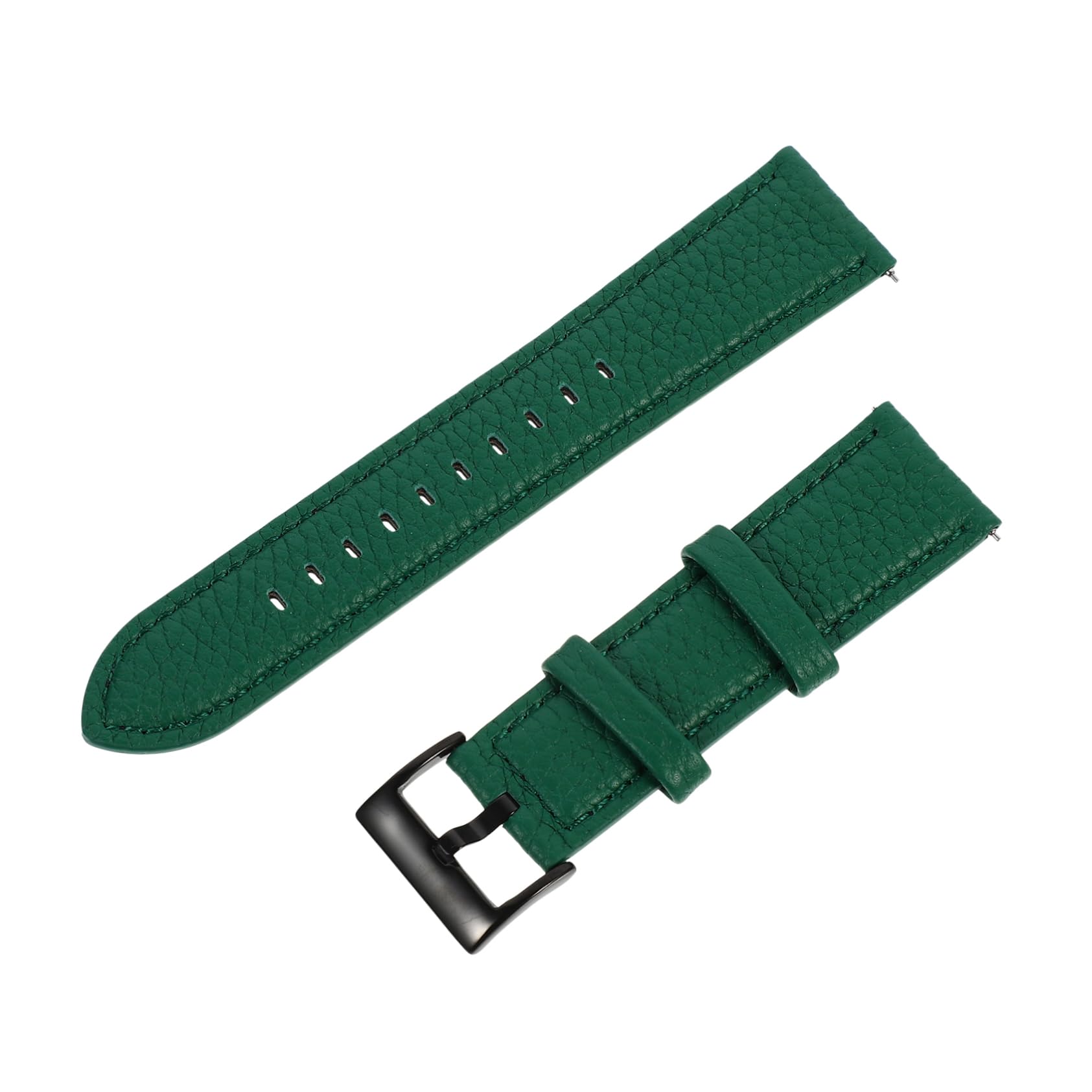 Correa de reloj cómoda para oficina Uonlytech con textura lichi resistente al sudor 8