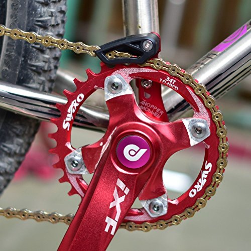 Chain Guide, 30-40T, Cysky Mtb Chain Guide Direct Mount Chainring Guard Perfect For Most Bicycle Road Bike Mountain Bike Bmx Fixie (Alloy Aluminum, Bb Mount) (Bb Mount, Black) #TOP6