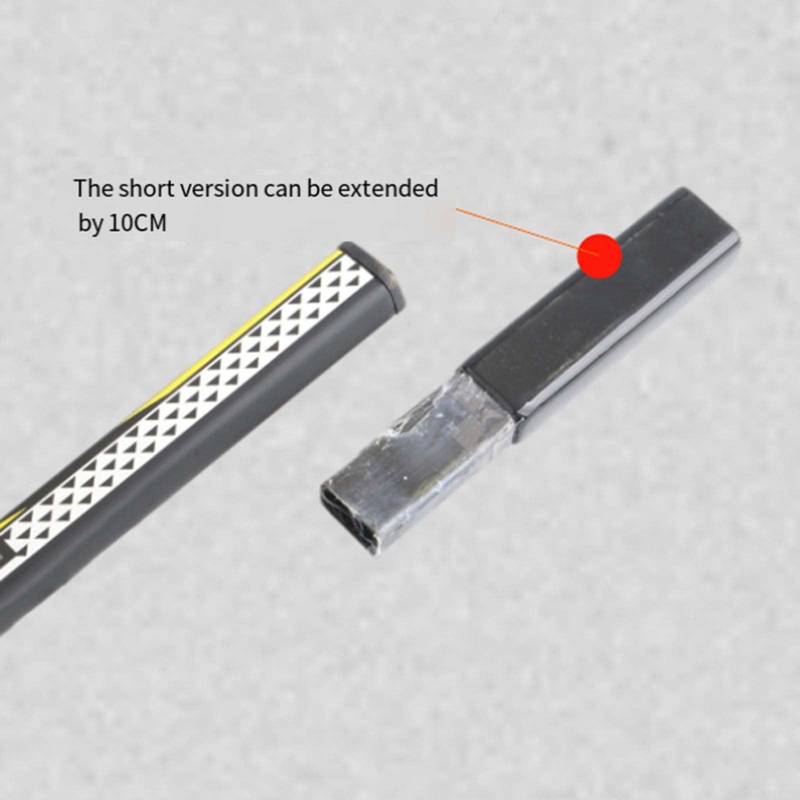 Extension de bâton de hockey sur glace en fibre de carbone de 10,2 cm