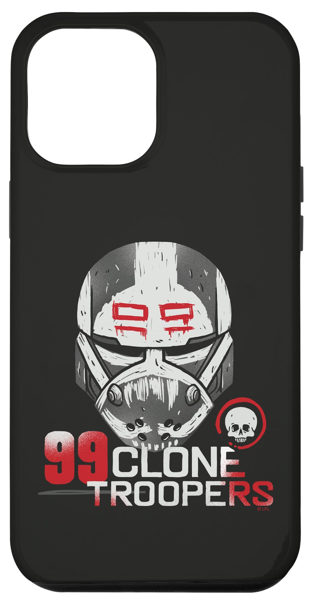 Coque iPhone 12 Pro Max Star Wars Wrecker Bad Batch en forme de casque Clone Trooper 99