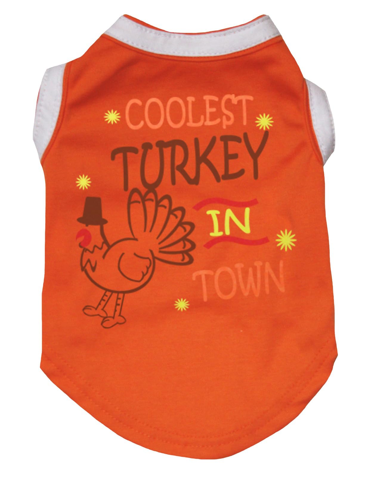 Chemise pour chien pour les photos de famille et fêtes d'automne taille XS orange