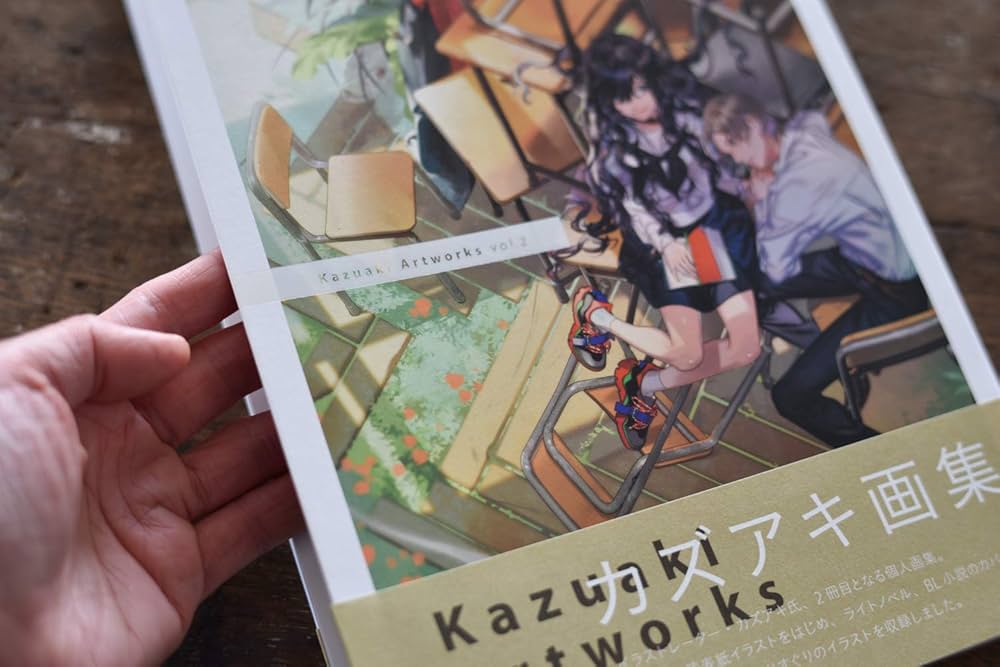 カズアキ画集 Kazuaki Artworks vol.2 サイン入り カズアキ画集 Kazuaki Artworks vol.2 | カズアキ, 1月と7月 |本