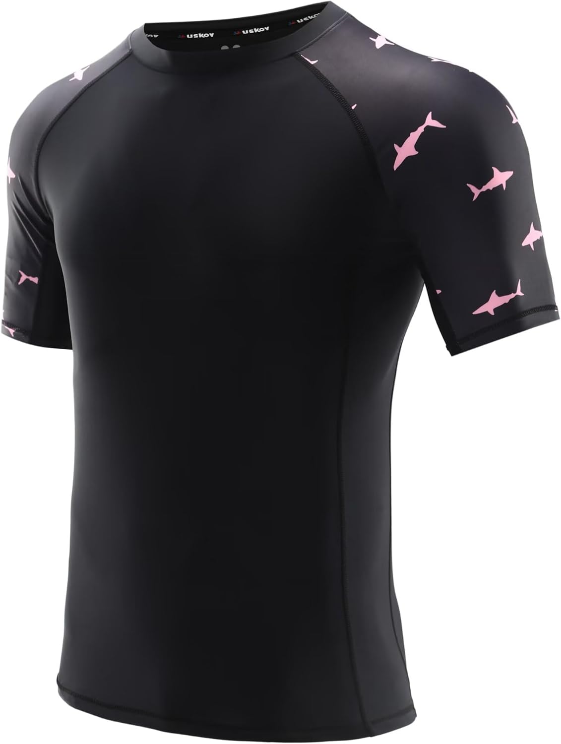 Men’s Rash Guard T-Shirts UPF 50+ Baselayer Short Sleeve Skins Compression Performance Fit Tee