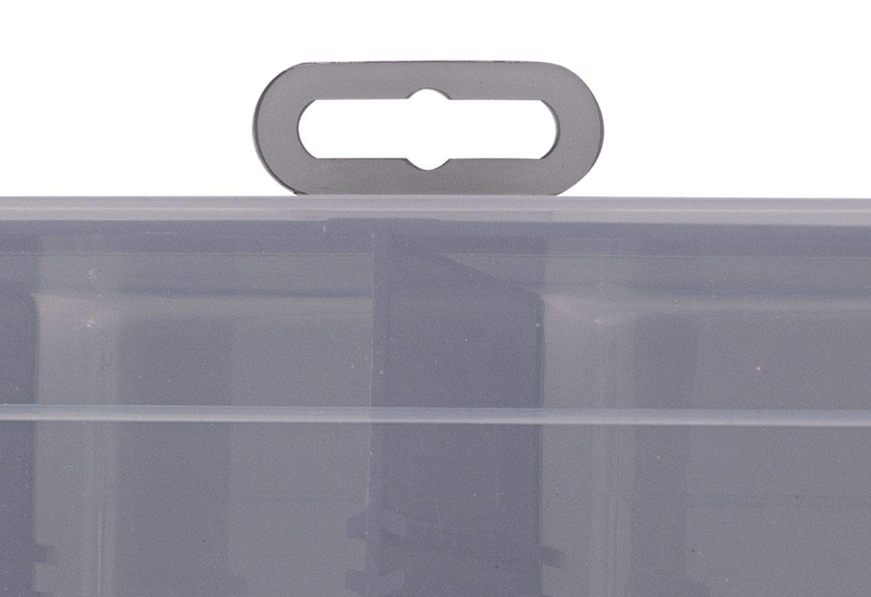 Boîte Rangement Pêche Blackcat Flex Box - 24x12x20cm - Transparente - Organisation Matériel Pêche