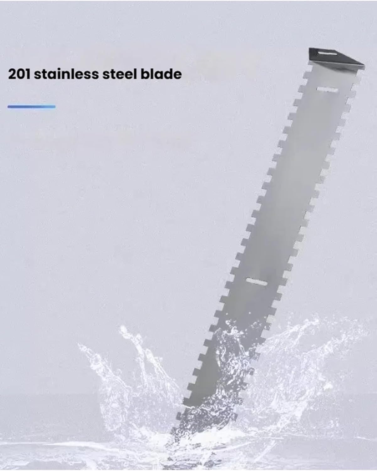 Paleta dentada ajustable for instalación de azulejos - Peine de mortero de precisión y herramienta niveladora(Blade length 90cm/35.43in)