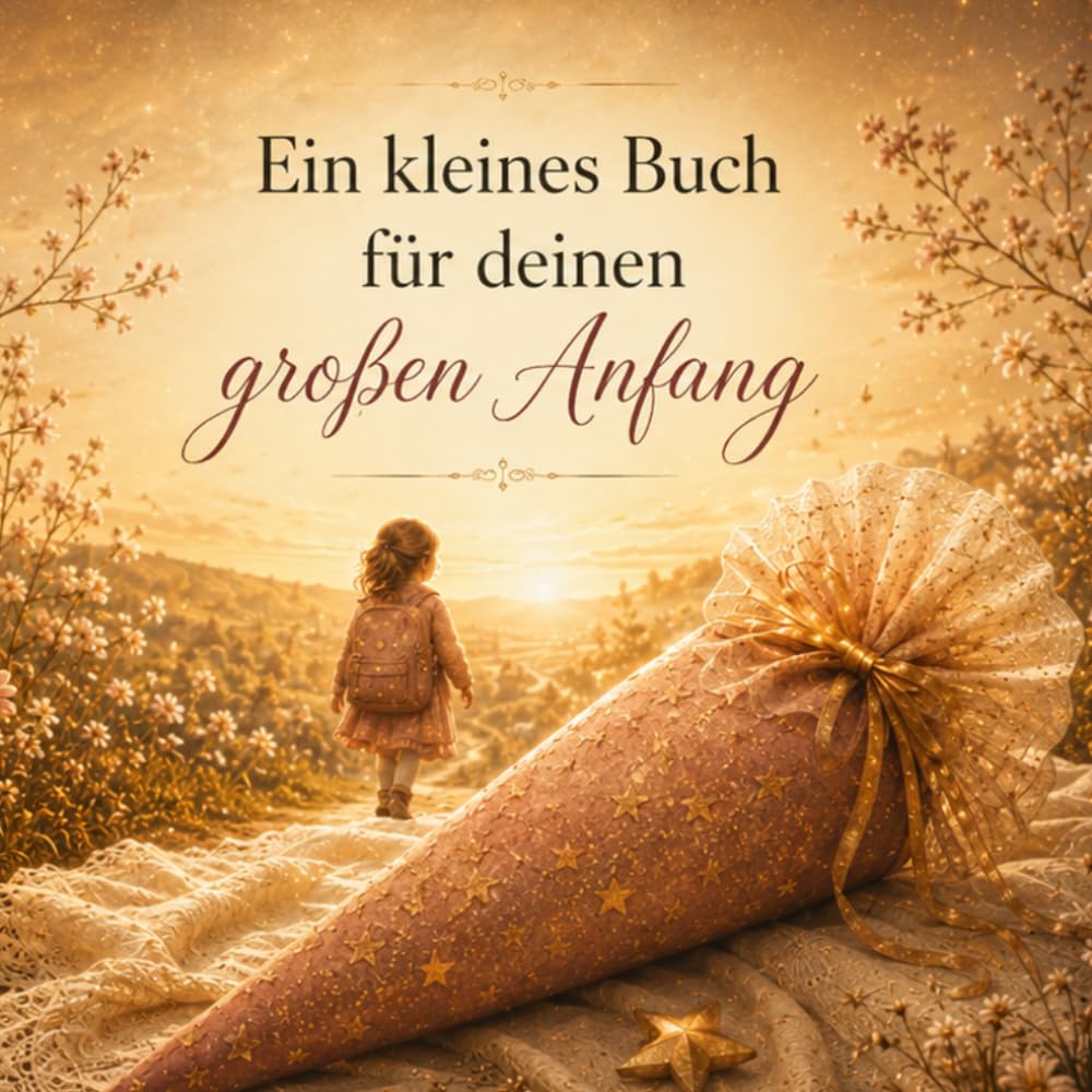Ein kleines Buch für deinen großen Anfang: Liebevolles Mutmachbuch zur Einschulung – Geschenk zur Schultüte und zum ersten Schultag