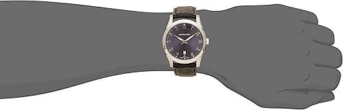 Miniatura 4 de Hamilton Reloj negro de cuarzo suizo H38511743 Jazzmaster con pantalla analógica para hombre, Negro -, Cronógrafo