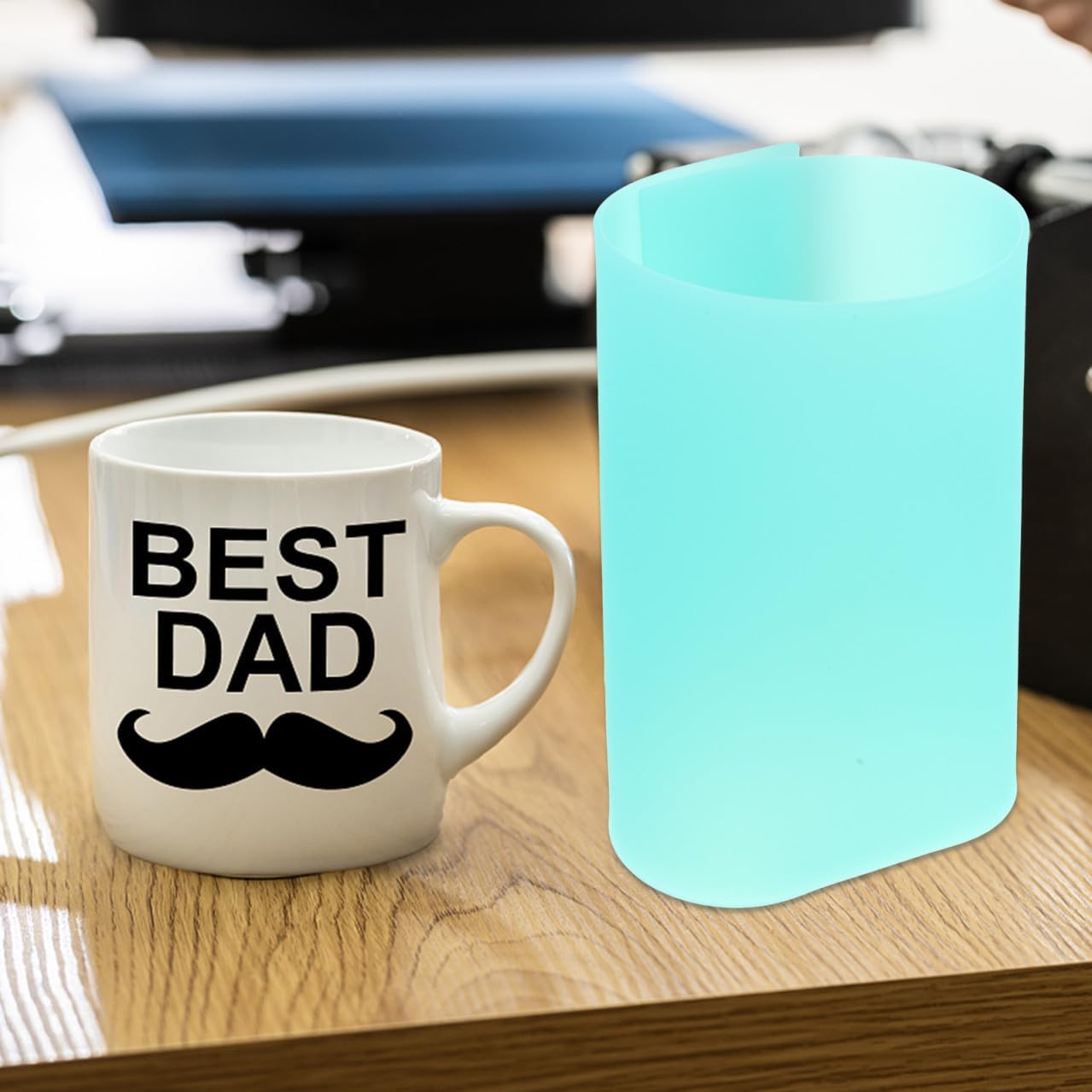 DOITOOL 3Pcs Heat Resistant Sublimation Sleeves for Mug Press Machine Durable and Easy to Use High Temperature Printing Pads Convenient Mat