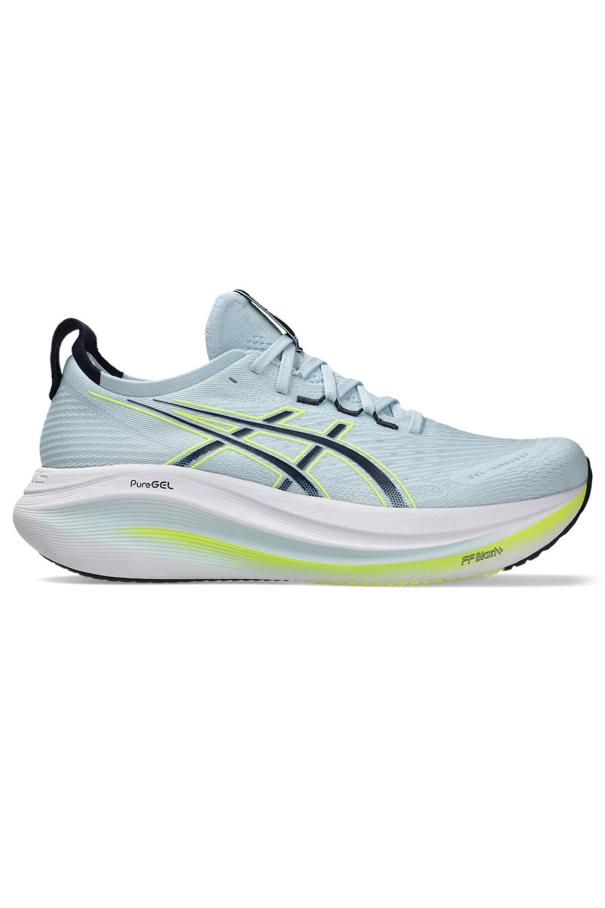 ASICS Mens Gel-Nimbus 27 Sneaker, Sky Midnight, 10.5 UK
