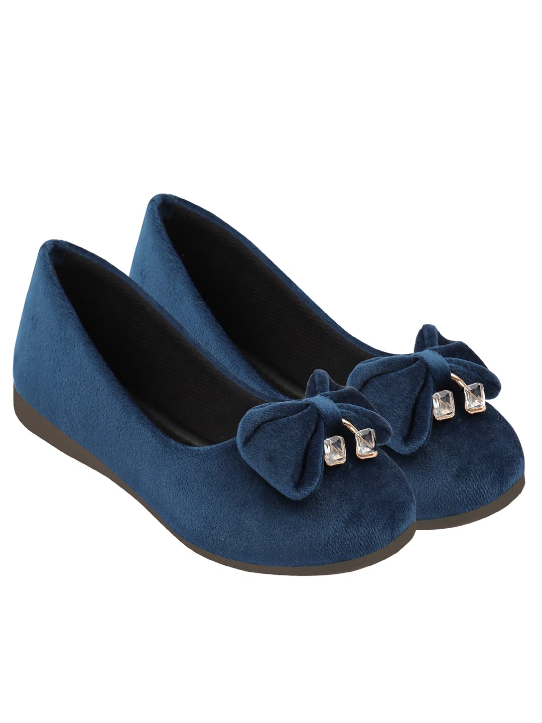 Shoetopia Womens Block Heel Ballet Flats Blue (5 UK) (B0BSC9FGPS) Amazon Price History, Amazon Price Tracker