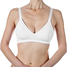 Chicco Cotton Nursing Bra, Size 38C, White
