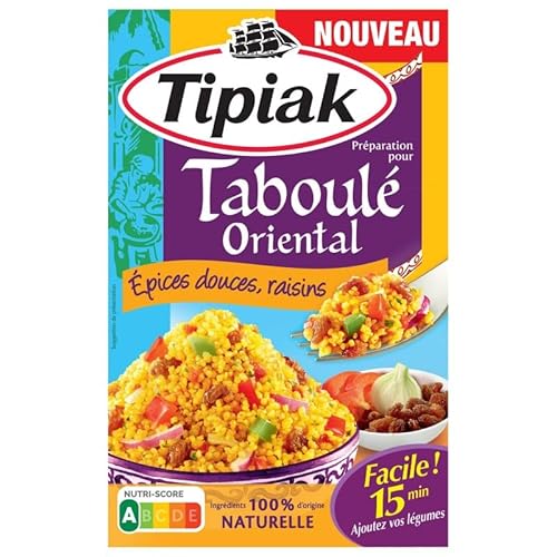 TIPIAK Taboulé Oriental Authentique aux Saveurs d'Orient - Délicieuse Recette