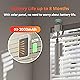 SwitchBot Blind Tilt Motorized Blinds - Smart Electric Blinds with Bluetooth Remote Control, Solar Powered, Light Sensing Control, Add SwitchBot Hub Mini to Make it Compatible with Alexa & Google Home