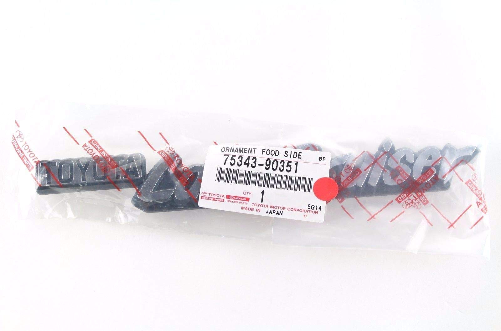 ✯✯✯１１１５✯✯✯さま専用 Amazon.com: Toyota Genuine Parts - Ornament, Hood Side (75343-90351)