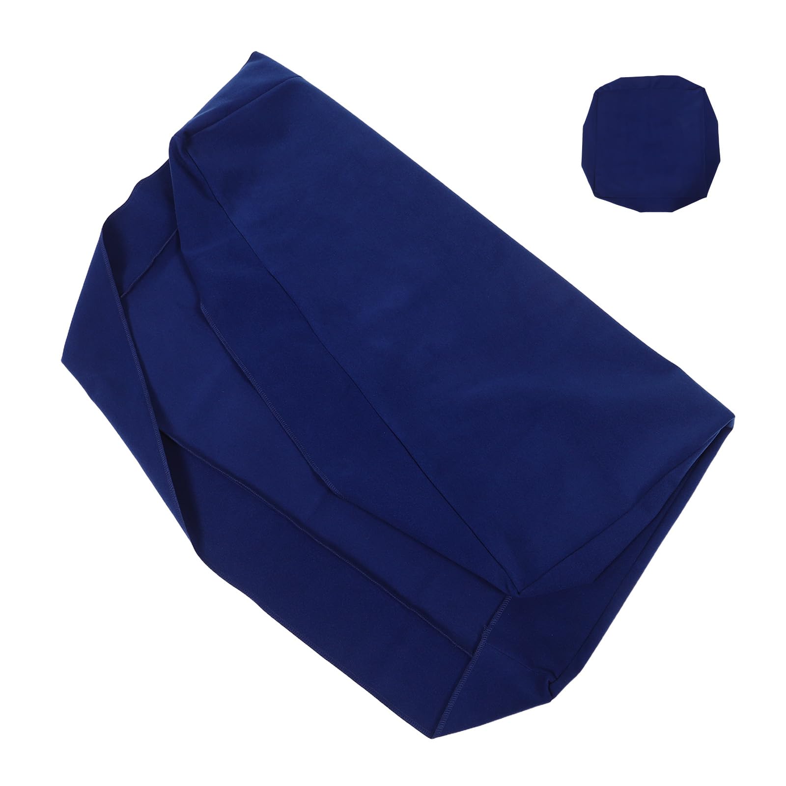 Toddmomy Tapete Plegable para Mesa de Juego de 86x86 Cm, Antideslizante, Color Azul Oscuro, para Póker, Mahjong y Juegos de Mesa, Fácil de Transportar y Limpiar, Accesorio Portátil