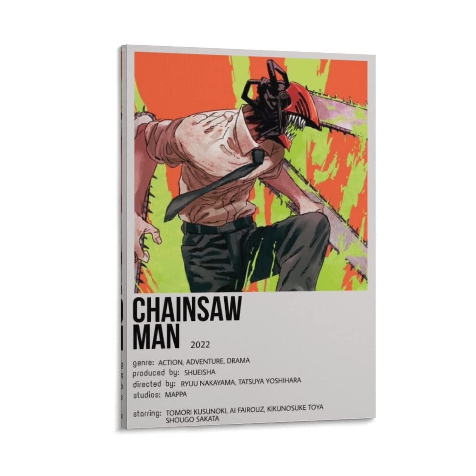 Poster Anime Chainsaw Man – Impression Toile 30x45 Cm – Déco Murale Vintage Sans Cadre Poster 30x45 Cm Poster Anime Chainsaw Man – Impression Toile 30x45 Cm – Déco Murale Vintage Sans Cadre Poster 30x45 Cm