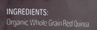 Ancient Harvest, Gluten Free Organic Quinoa, Inca Red, 12 Oz