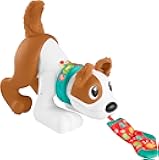 123 Crawl with Me Puppy, Electronic Dog Infant Crawling Toy with Music and Smart Stages Learning Content for Infants and Toddlers