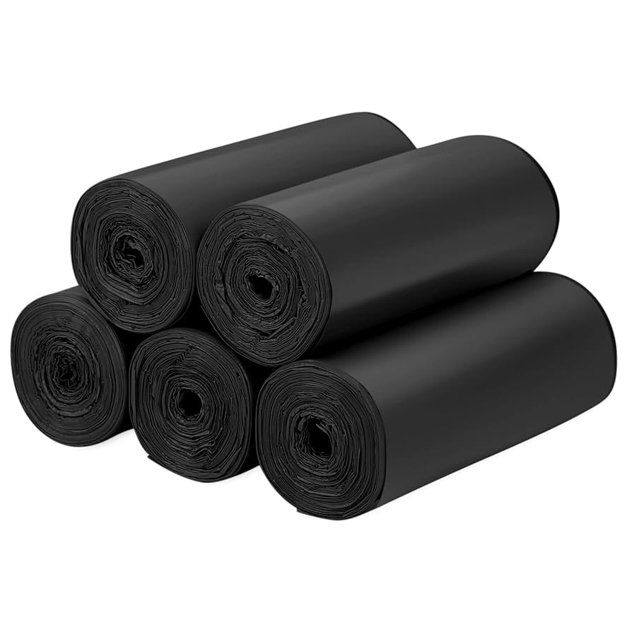 Biodegradable Bin Bags 120PCS, 10L Small Bin Liner For Countertop Bin