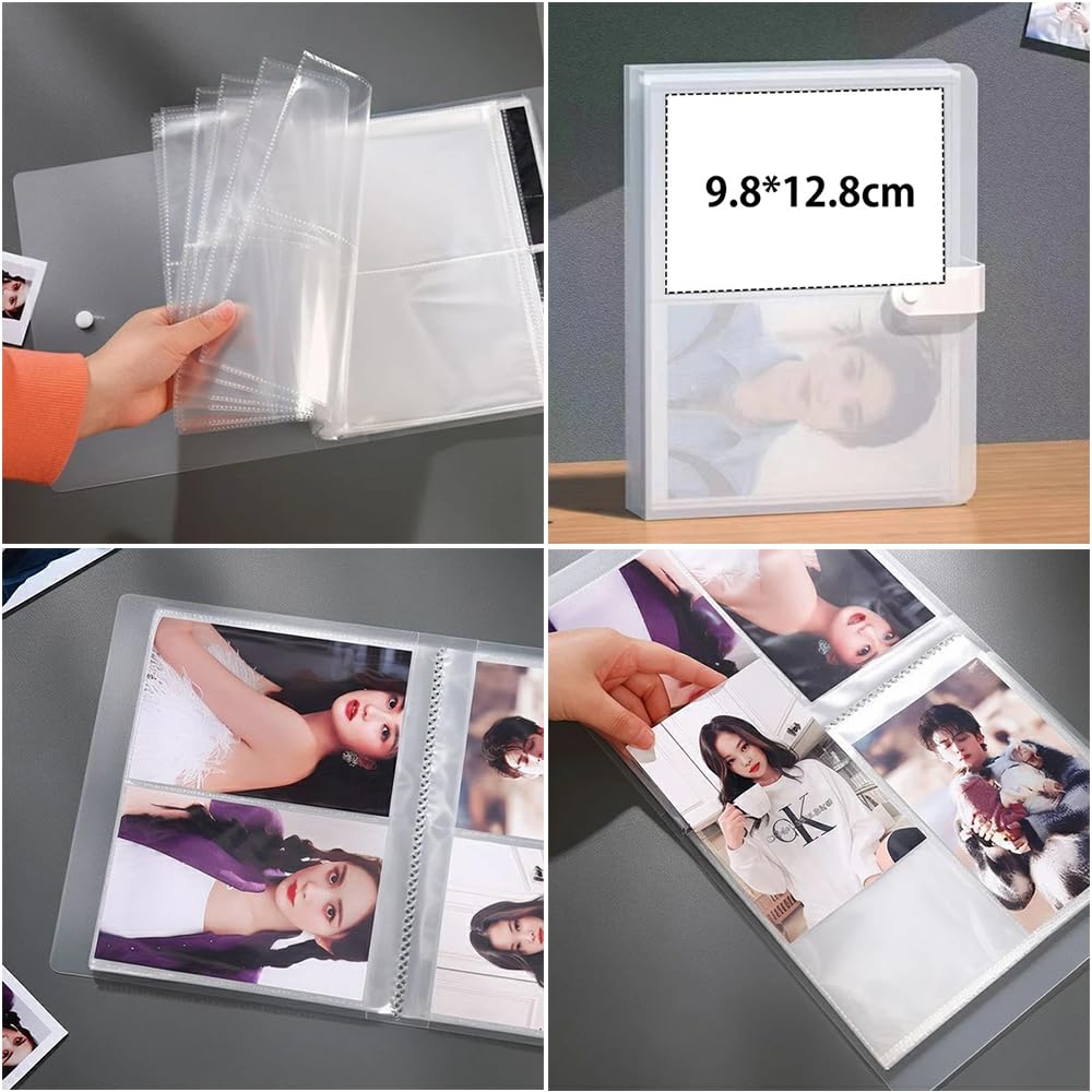Amazon.co.jp: ブロマイド アルバム L判写真サイズ 200枚 収納