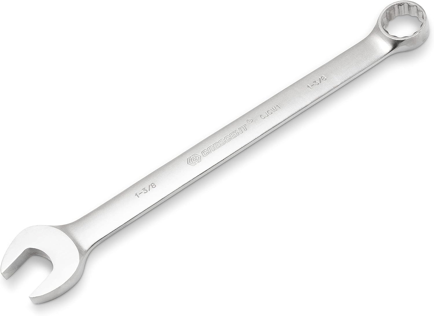 Crescent 1-3/8" 12 Point Satin Jumbo Long Pattern Combination Wrench - CJCW1