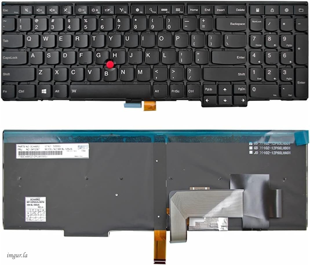 Laptop Replacement US Layout Keyboard for Lenovo Thinkpad Edge E531 E540 L540 W540 T540 0C44952