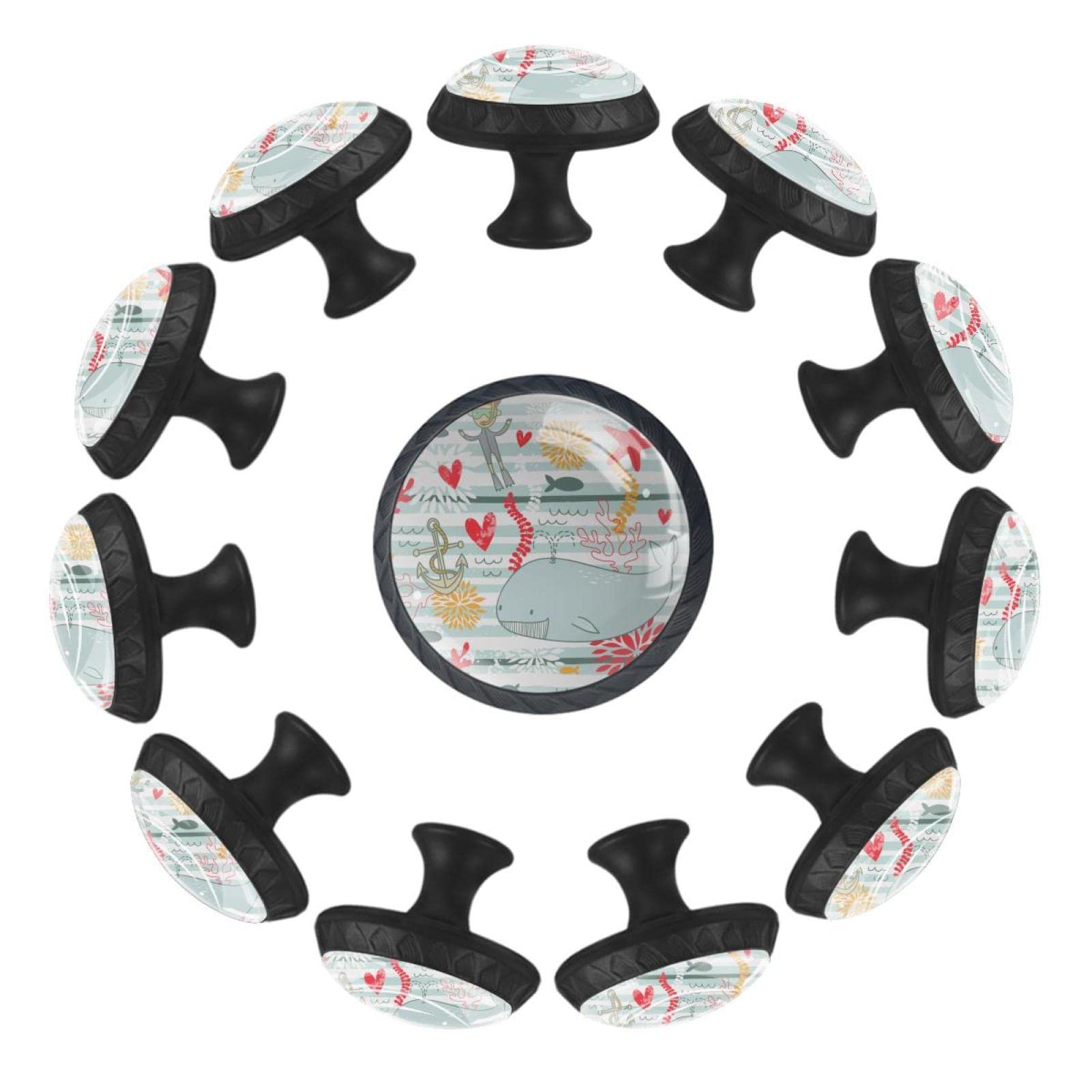 Boutons pour armoires et tiroirs marins lot de 12 pour un intérieur poétique