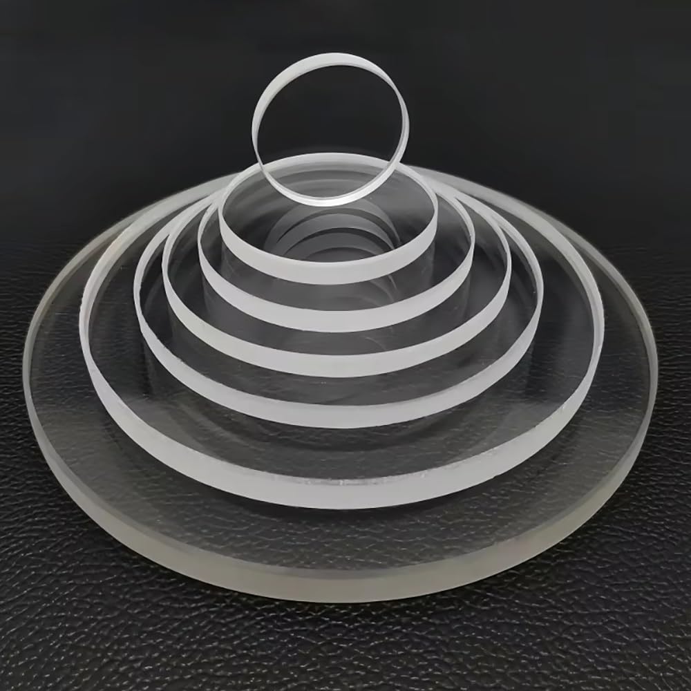 Wziernik Borokrzemowy 12 Mm, Przezroczysta Szklana Tarcza Do Zbiorników, Odporna Na Szok Termiczny, 30-150 Mm, 1 Szt.(Diameter 115mm)