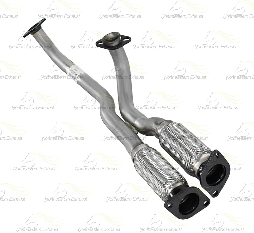 Northeastern Exhaust | Direct-Fit Flex Front Pipe Compatible for Ford Police Interceptor Utility 2013-2019 3.7L | Stainless Steel | Free Gaskets and Bolts & Nuts Included | Automotive Replacement Part