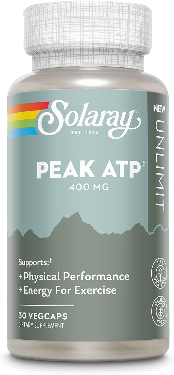 SOLARAY Peak ATP®, 400 mg, 30 VegCaps