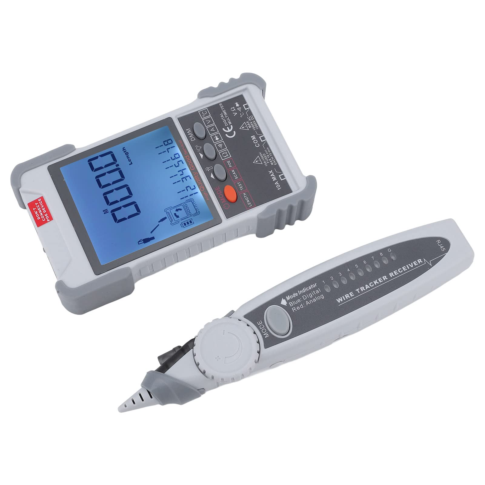 Multifunktions-Draht-Netzwerk-Kabeltester-Set, Multimeter-Set, Multifunktionales Telefonleitungs-Finder-Draht-Stromkreis-Testgerät