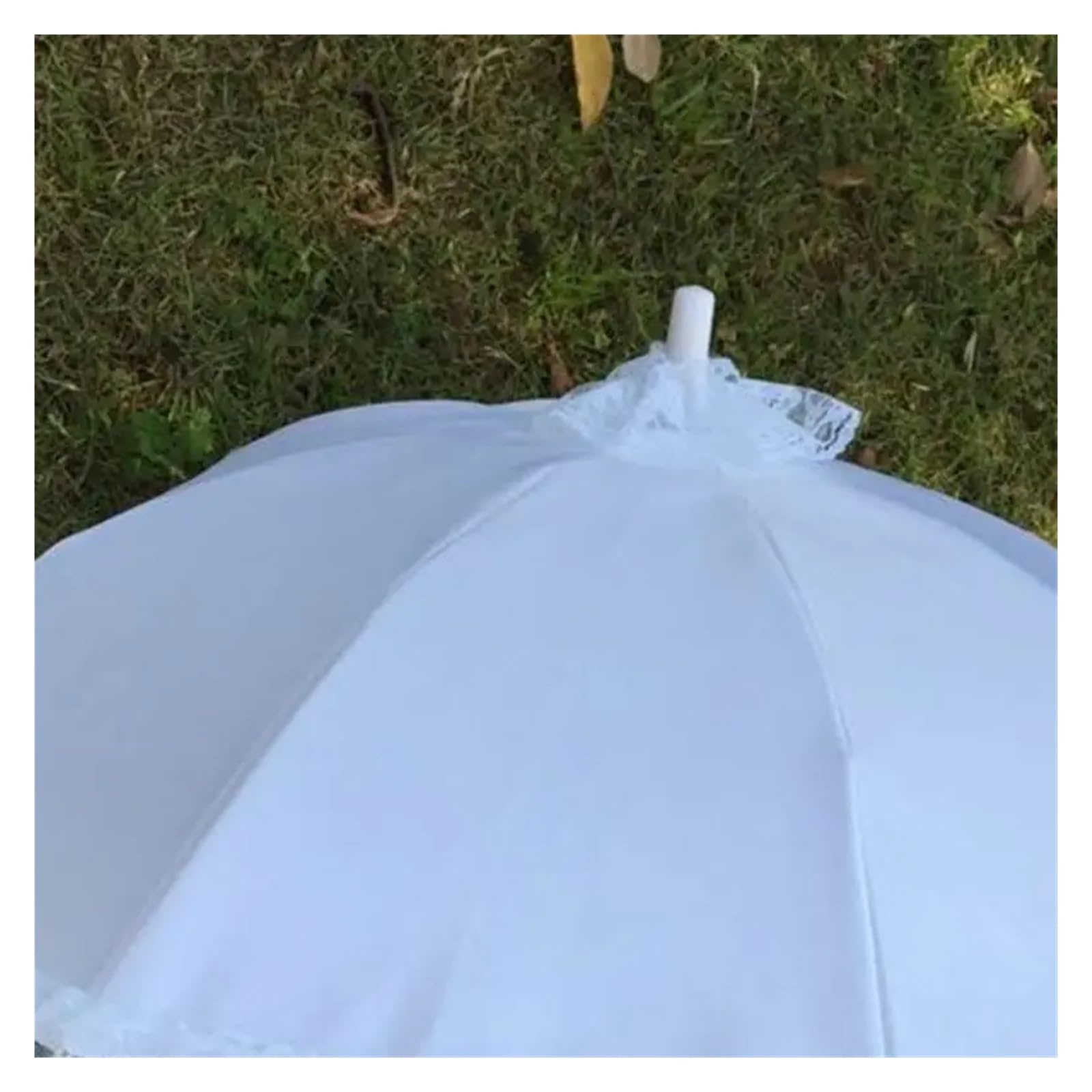 Koronkowa parasolka, Hollow Lace Parasol na śluby ślubne rekwizyty do zdjęć białe