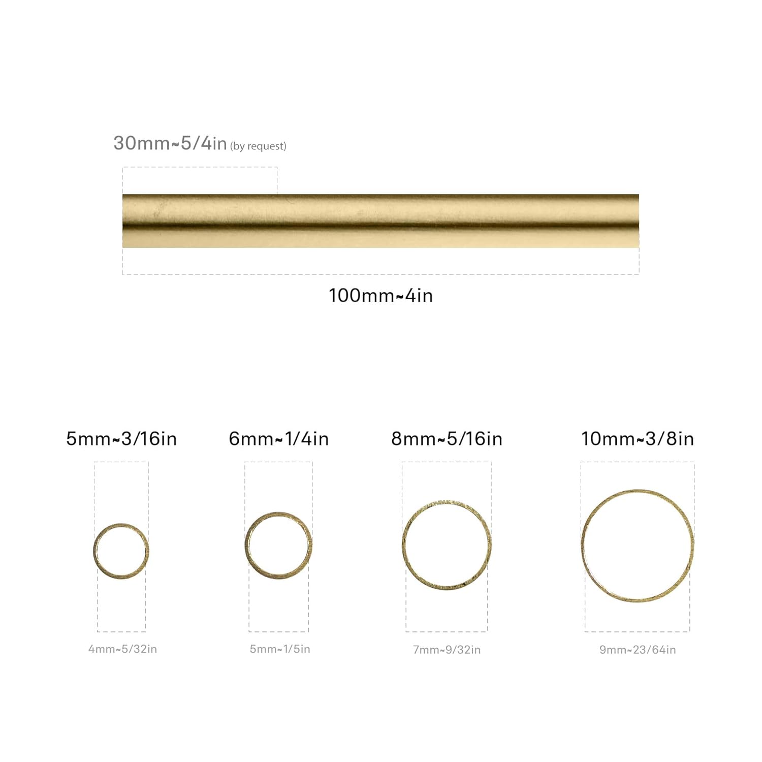 Mosaic Pin for Knife | Decorative Brass Heavy Duty Knife Handle Pins for Fixed Blade Knives | Handmade Pocket Knife Pins Tools (Tree of Life, 3/8" (10mm))