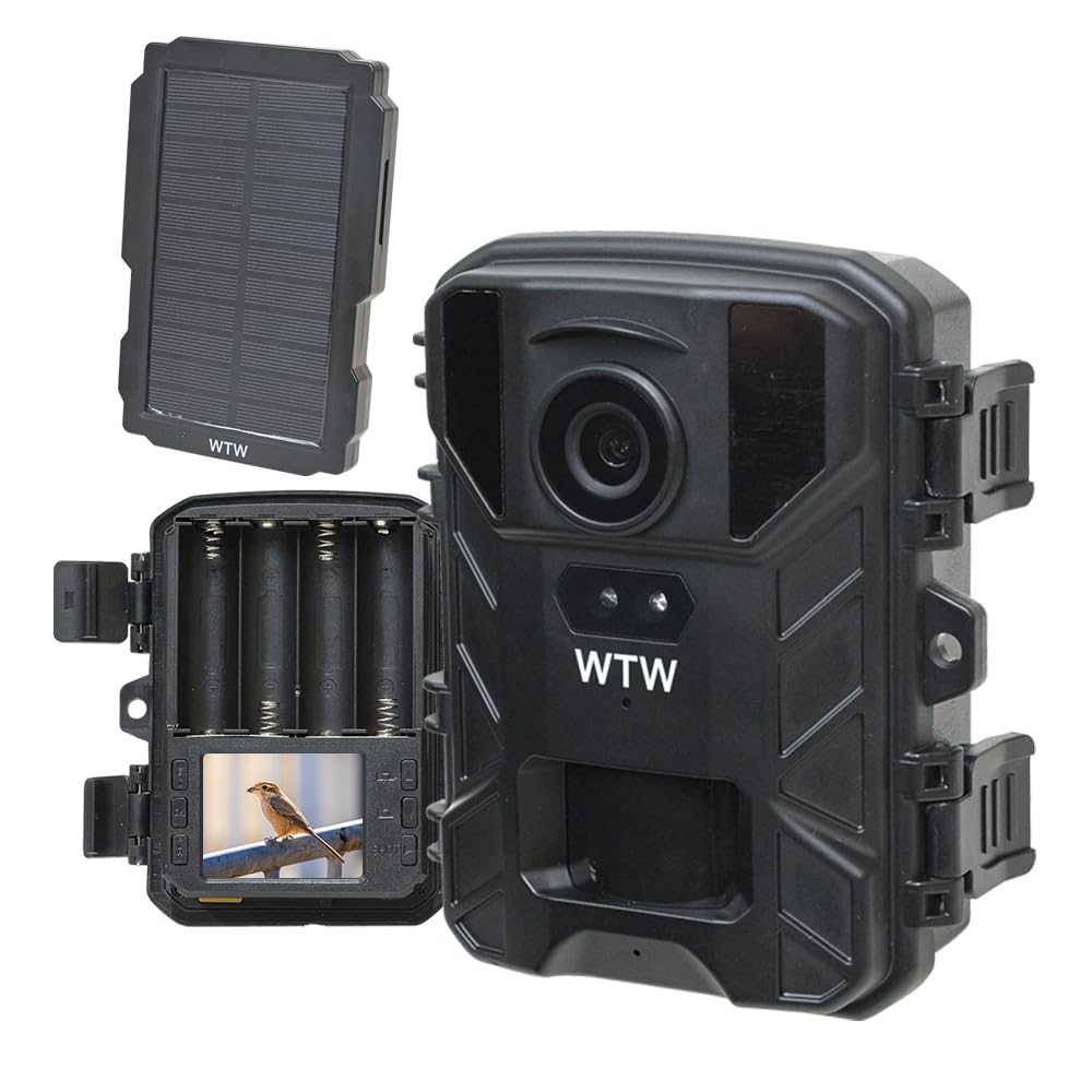 WTW塚本無線　ソーラートレイルカメラ　防犯カメラ Amazon.co.jp: WTW 塚本無線 トレイルカメラ+8000mAhソーラーパネル 熊