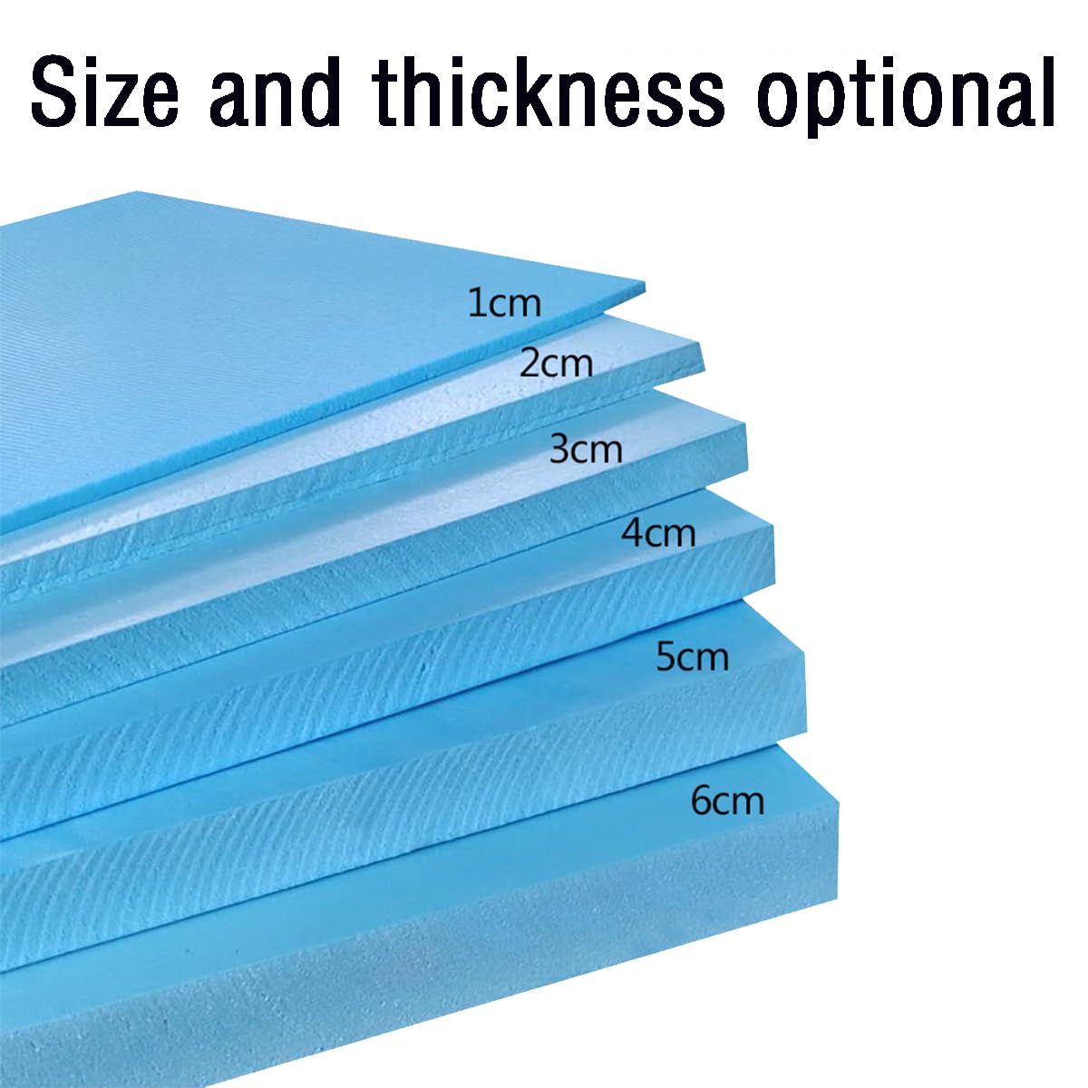Blaue Schaumstoffplatten, Hochdichte Foam Board Platten für DIY Projekte