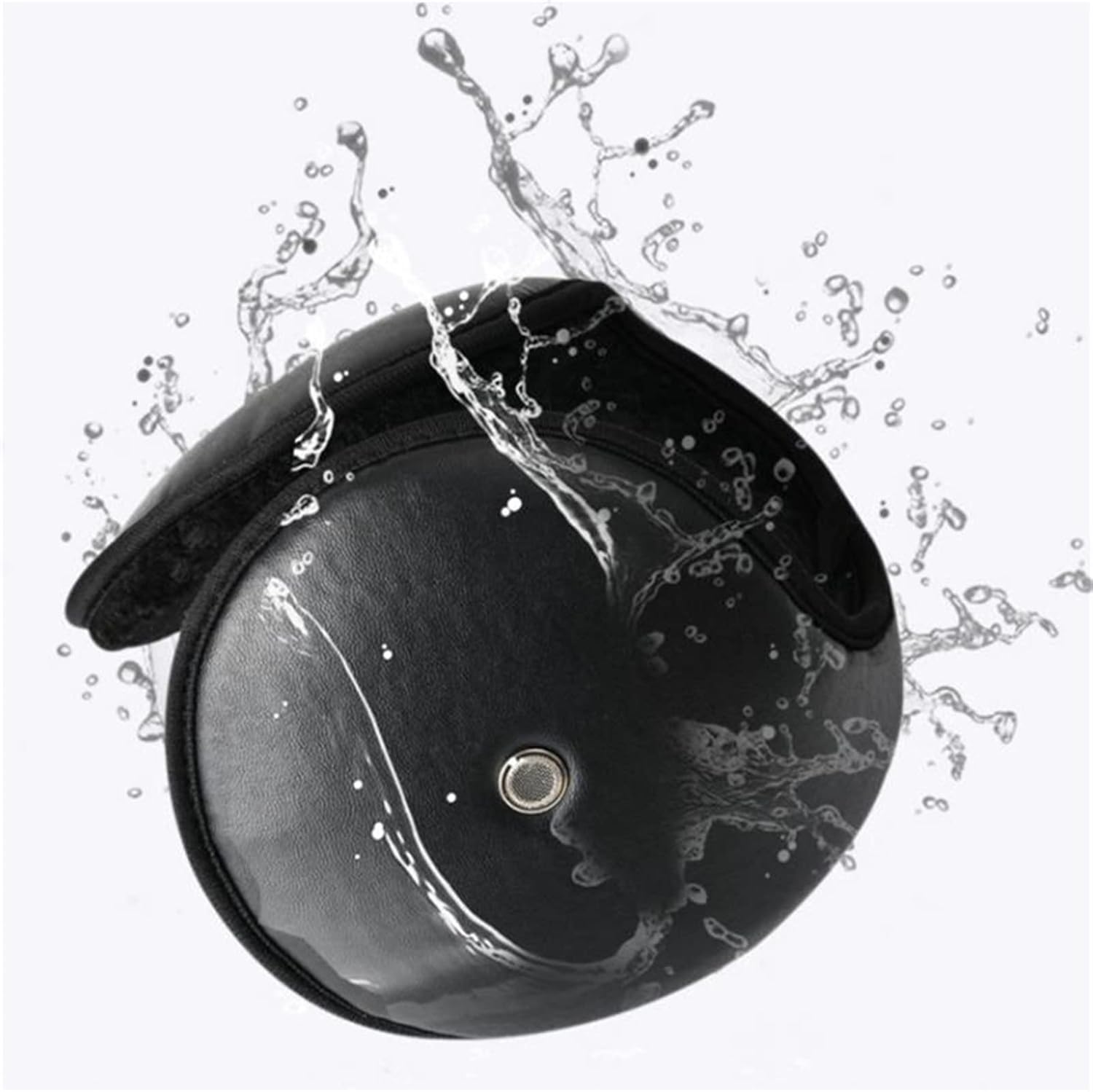 Men Winter Earmuffs Winter Ear Protection Cold Men's PU Earmuffs for Outdoor Cycling Running
