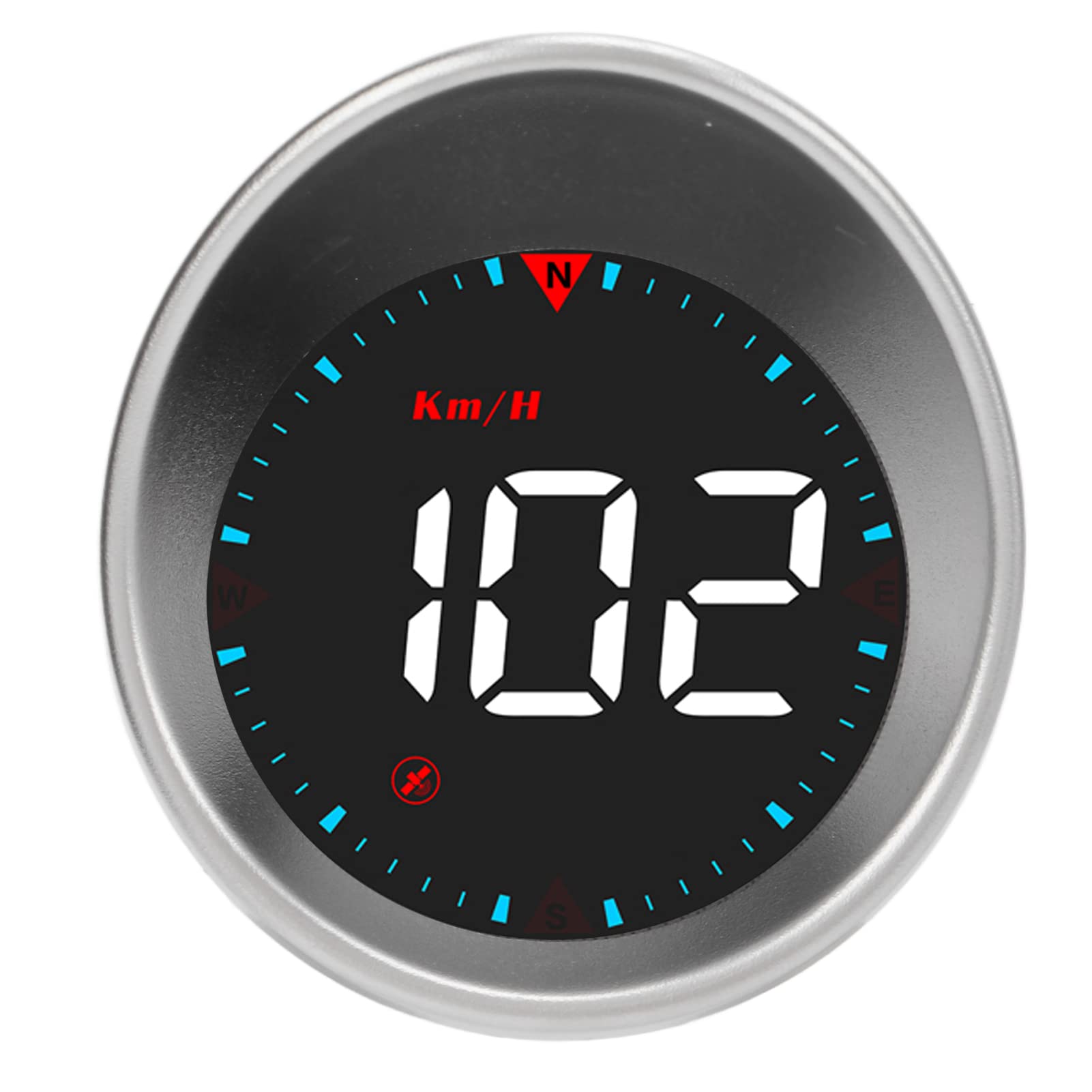 Compteur de Vitesse HUD pour Voiture, écran numérique Intelligent Universel avec Tachymètre GPS pour Camion, Bus, Bateau, Moto