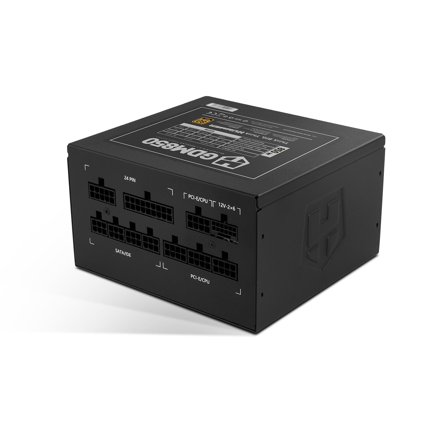 NOX Xtreme Products Hummer GDM 850W Gold – Fuente de alimentación Modular ATX 3.1 80 Plus Gold, Ventilador silencioso 120 mm, PCIe 5.1, eficiencia 90%, Cables Planos Extra Largos en oferta en Amazon