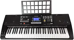 Piano Digital Portátil 61 Teclas C/Sons Realistas E Funções