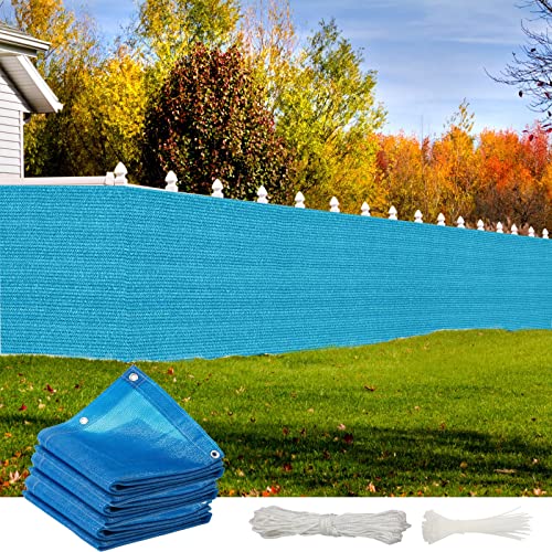Toile de balcon occultante bleue pour des moments sereins en terrasse - 2