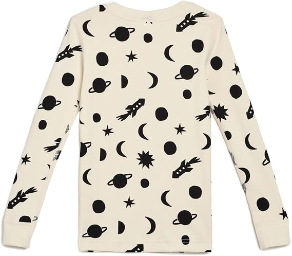 Hanna Andersson Boys' HannajamsTM Print Long John Pajamas Set (Toddler/Little Kid/Big Kid)
